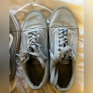 All blue vans size 9.5